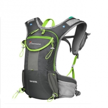Waterproof Nylon Black Hiking Backpack Blue Breathable 5 L Hydration Backpack Pack