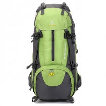 65 L Red Multi Functional Hiking Backpack Nylon Black Bag For Trekking