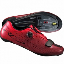 Men Road Bike Red Clipless Shoes Breathable Bicycle Shoes