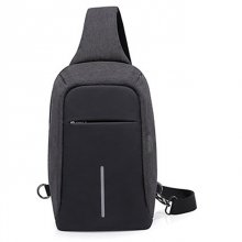 4 L Blue Wear Resistance Commuter Backpack Breathable Oxford Black Outdoor Backpack