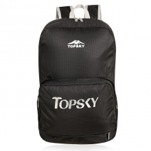 35 L Grey Packable Lightweight Packable Backpack Wear Resistance Nylon Black Hiking Backpack