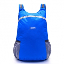 18 L Purple Packable Lightweight Packable Backpack Foldable 600D Polyester Blue Commuter Backpack
