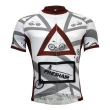 Breathable Cycling Outfits Short Sleeve Men Biking Jersey