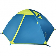 Foldable Blue Foldable Tent Yellow Rain Waterproof 2 person Camping Tent