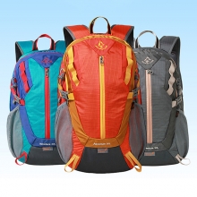 Blue Backpacking Backpacks Grey Breathable 30 L Hiking Backpack