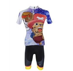 One Piece Tony Tony Chopper Cyling Suits With Shorts