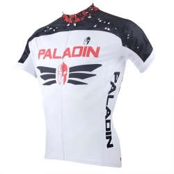 Breathable Men Short Sleeve Cycling Tops Patchwork Mountain Bike Jersey