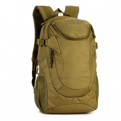 20 L Comfortable Military Tactical Backpack Waterproof Nylon Brown Commuter Backpacks