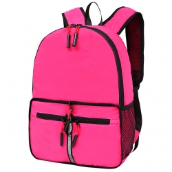 Wear Resistance Nylon Violet Hiking Backpack Black Packable 20 L Lightweight Packable Backpack