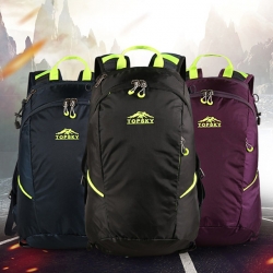 Breathable Black Hiking Backpack Purple Packable 20 L Lightweight Packable Backpack