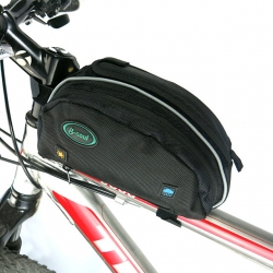 10 L Durable Cycle Frame Bag Oxford Black Rain Cover