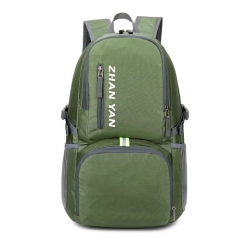35 L Black Foldable Hiking Backpack Lightweight Nylon Violet Camping Backpack