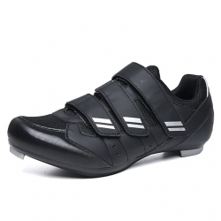 Breathable Mountain Bike Bicycle Shoes Unisex Road Black Clipless Shoes