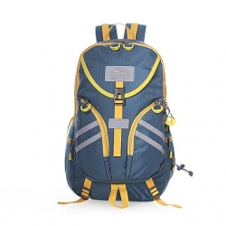 High Capacity Nylon Fuchsia Backpacking Packs Blue Breathable 30 L Backpacking Rucksack