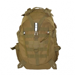 35 L Wear Resistance Military Tactical Backpack Comfortable Nylon Cloth Khaki Rucksack
