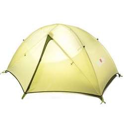 1 person Yellow Foldable Backpacking Tent Dust Proof Blue Ultralight Backpacking Tent