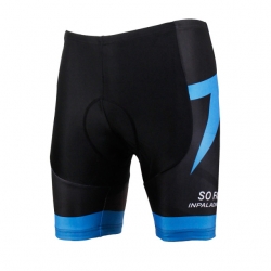 Moisture Wicking Unisex Black Blue Cycling Pants & Tights Men Padded Shorts