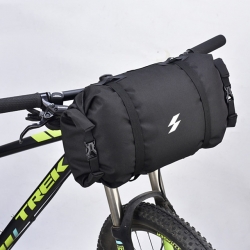 3-5 L Durable Handlebar Bags 600D Ripstop Black Mtb Bike Bag