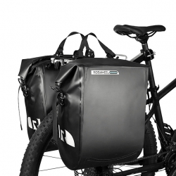 Waterproof Material PVC Black Bike Panniers Bag Waterproof 20 L Waterproof Bicycle Panniers