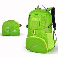 Breathable Nylon Violet Rucksack Black Wear Resistance 20-35 L Lightweight Packable Backpack