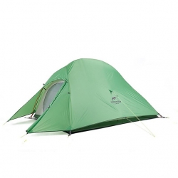 Rain Waterproof Poled Orange Winter Tent Green Windproof Two Man Family Tent