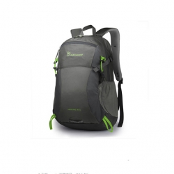 Ultra Light Polyester Knit Stretch Black Hiking Bag Grey Breathable 25 L Hiking Backpack
