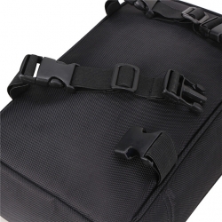 Polyester Black Bike Saddle Bag Durable 4.5 L Front Bike Panniers