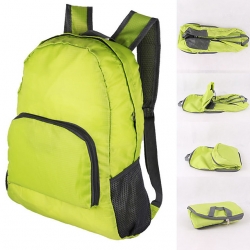 15 L Grey Sweat-Wicking Lightweight Packable Backpack Rain Waterproof Oxford Fuchsia