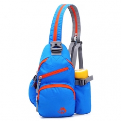 18 L Blue Breathable Hiking Sling Backpack Lightweight Nylon Red Bag For Trekking