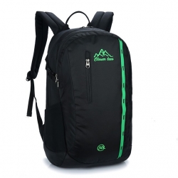 Multi Functional Nylon Cloth Black Hiking Backpack Blue Wear Resistance 35 L Trekking Backpack