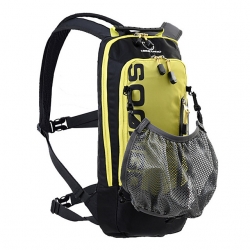 6 L Yellow Reflective Backpack Bike Black Road Bike Bag