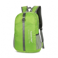 Wear Resistance Nylon Black Hiking Backpack Blue Packable 20 L Lightweight Packable Backpack