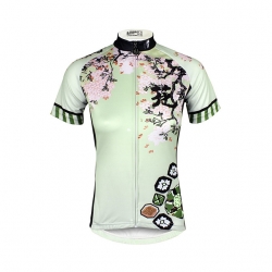 Breathable Cycling Jersey Women Short Sleeve Custom Cycling Clothing