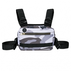 Rain Waterproof Nylon Black Backpacking Packs Camouflage Wearable 5 L Hiking Backpack