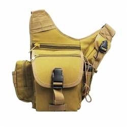 Multi Functional Nylon Cloth Shoulder Messenger Bag Wear Resistance 2 L Military Tactical Backpack