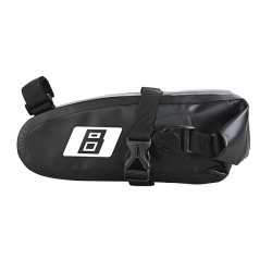 3 L Foldable Best Road Bike Saddle Bag 600D Ripstop Black Cycling Pouch