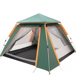 UV Resistant Automatic Green Waterproof Tent Blue Lightweight 4 person Automatic Tent