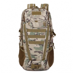 80 L Jungle camouflage Breathable Commuter Backpack Shockproof Nylon Camouflage Blue Rucksack