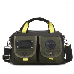 30 L Army Green Wear Resistance Shoulder Messenger Bag Multi Functional Nylon Black Hiking Packs