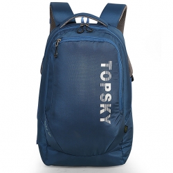 30 L Blue Breathable Hiking Backpack High Elasticity Black Hiking Packs