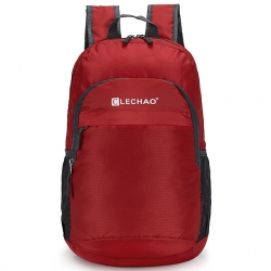 25 L Black Compact Lightweight Packable Backpack Packable Nylon Violet Hiking Backpack