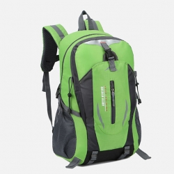 Fast Dry Polyester Nylon Black Trekking Backpack Red Breathable 55 L Hiking Backpack