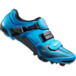 Breathable Mountain Bike MTB Bicycle Shoes Men Royal Blue Clipless Shoes