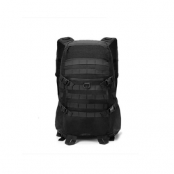 40 L Army Green Breathable Military Tactical Backpack Multi Functional Polyester Knit Stretch Black Hiking Backpack