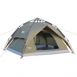 3 person Waterproof Automatic Tent UV Resistant Automatic Gray Waterproof Tent