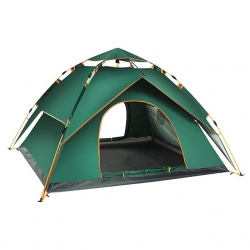 Rain Waterproof Blue Rainproof Tent Green Dust Proof 4 person Automatic Tent