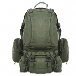 Waterproof Oxford ACU Color Hiking Backpack CP Color Portable 50 L Military Tactical Backpack