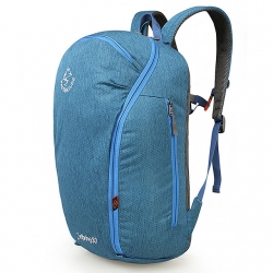 Breathable Blue Backpacking Rucksack Grey Wear Resistance 30 L Hiking Backpack