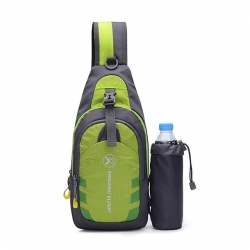 20 L Purple Breathable Hiking Sling Backpack Lightweight Nylon Black Bag For Trekking