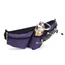 Multi Functional Lycra Purple Hiking Bag Fuchsia Lightweight Hiking Waist Bag